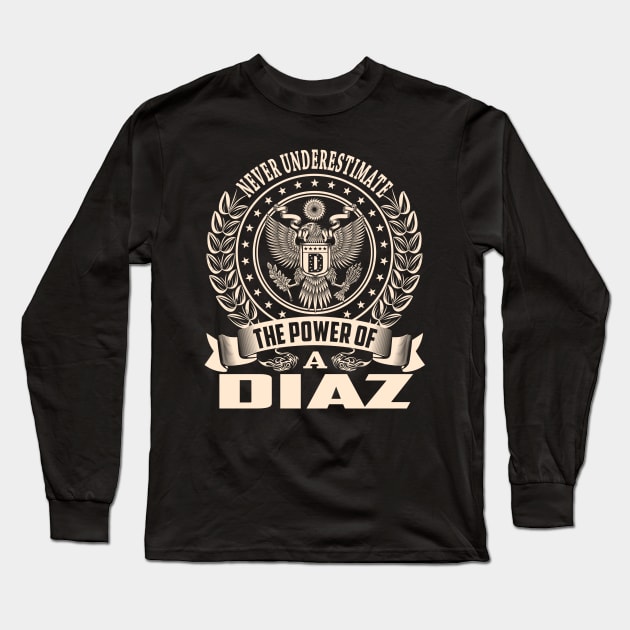 DIAZ Long Sleeve T-Shirt by Darlasy